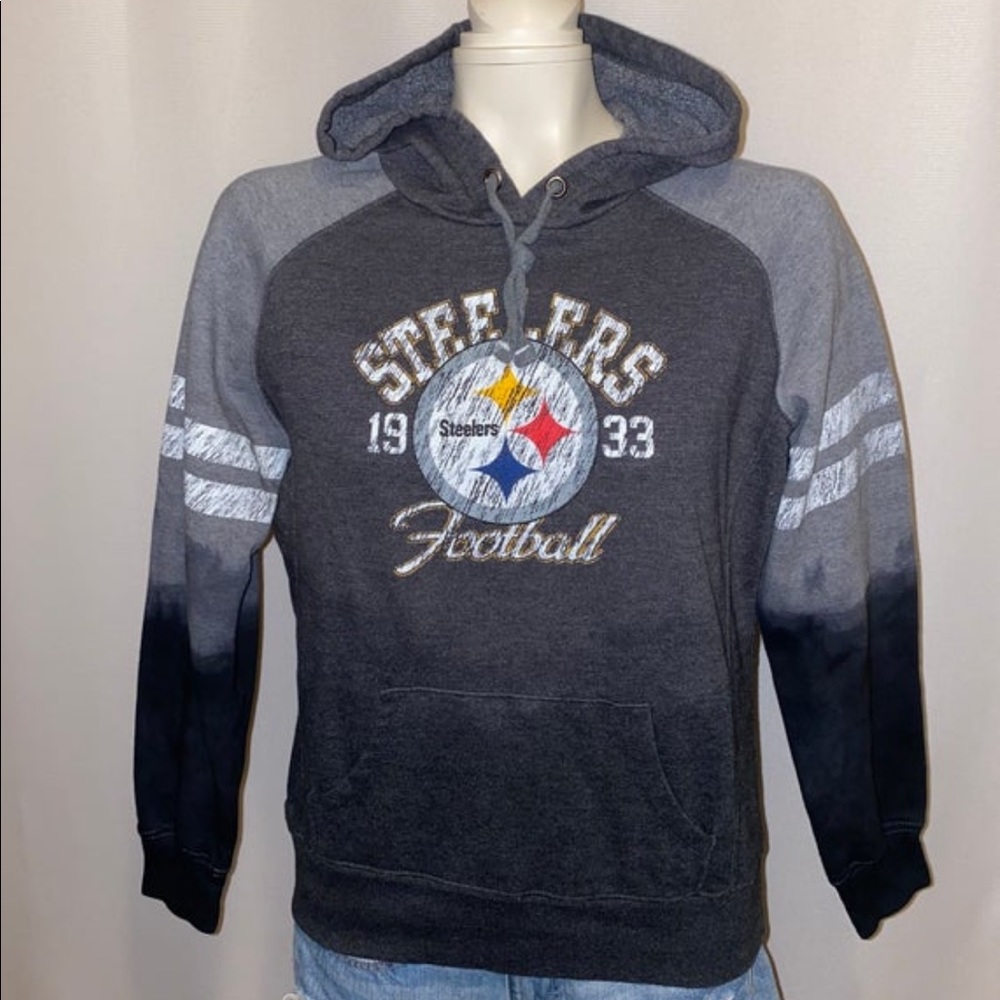 *CUSTOM DYED PITTSBURGH STEELERS HOODIE